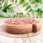 Load image into Gallery viewer, Raspberry &amp; White Chocolate Cheesecake
